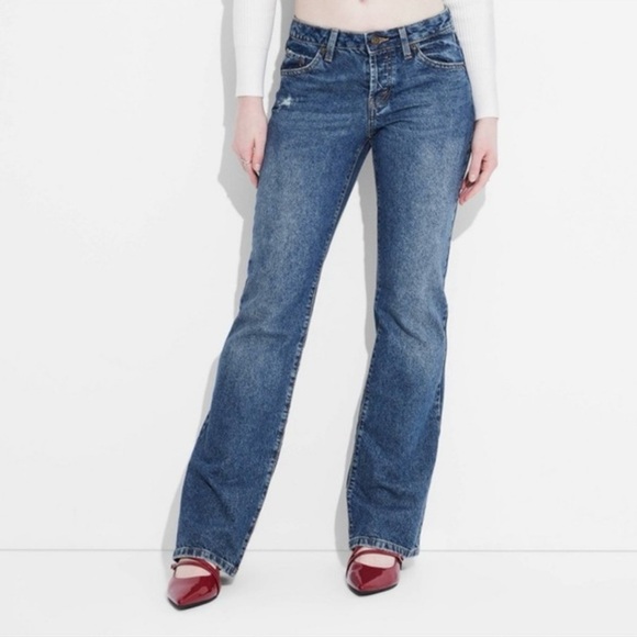 wild fable Denim - NWT Wild Fable Women's Low-Rise Bootcut Medium Wash Jean Size 00